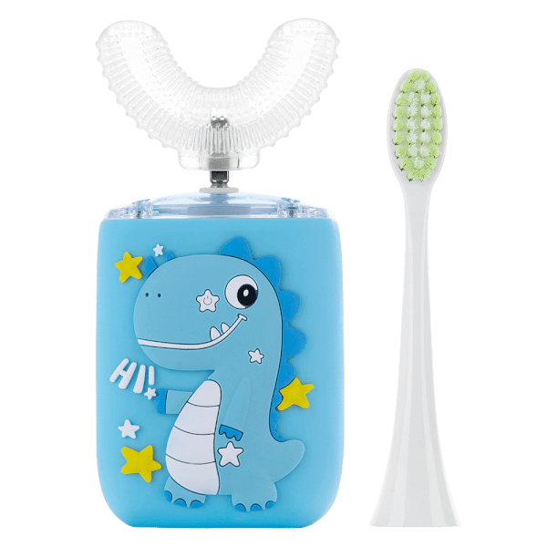 Bàn chải điện chữ U Animo (Xanh, GH-TR858)