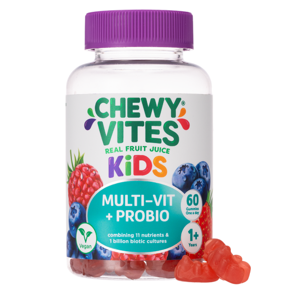 Thực phẩm bổ sung CHEWY VITES KIDS MULTI-VIT + PROBIO