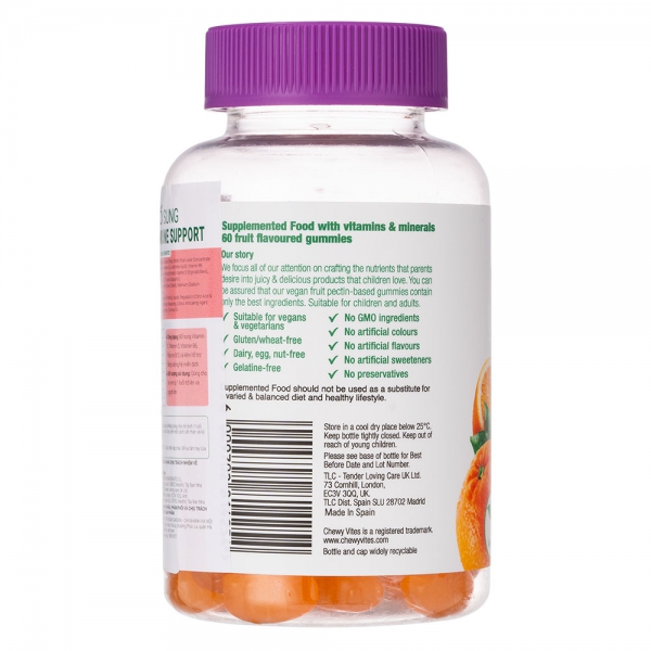 Thực phẩm bổ sung CHEWY VITES KIDS IMMUNE SUPPORT