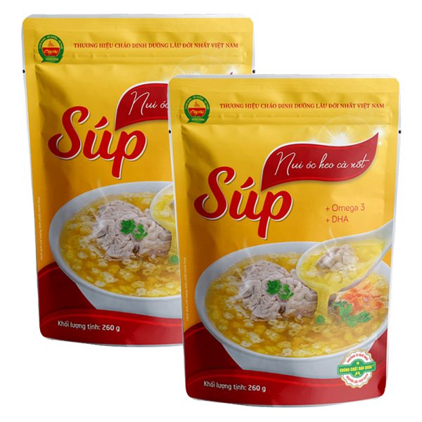 Combo 2 Súp nui óc heo cà rốt Cây Thị 260g