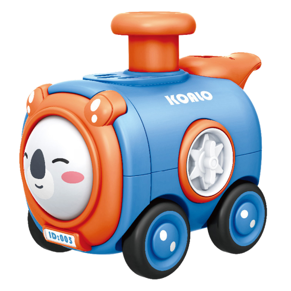 Đồ chơi tàu hỏa chạy trớn có còi thổi và thay đổi khuôn mặt YN509118