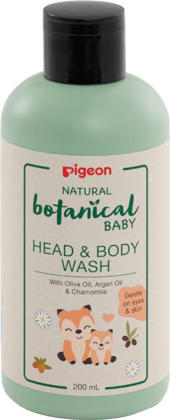 SỮA TẮM GỘI TOÀN THÂN CHO BÉ NATURAL BOTANICAL 200ML - PIGEON NATURAL BOTANICAL BABY HEAD & BODY WASH 200ML