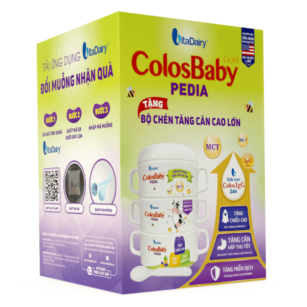 Sữa ColosBaby Gold Pedia 800g (1 - 10 tuổi)