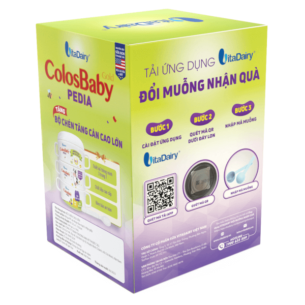 Sữa ColosBaby Gold Pedia 800g (1 - 10 tuổi)