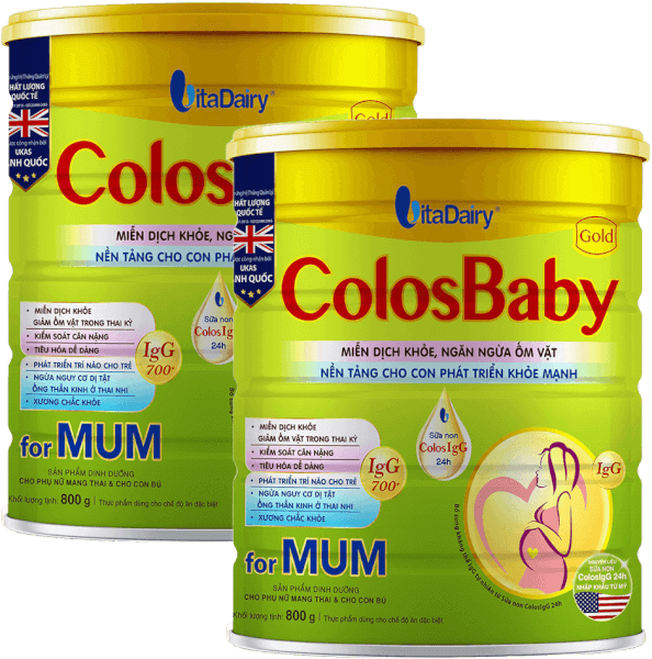 Combo 2 Sữa bầu Colosbaby Gold Mum 800g