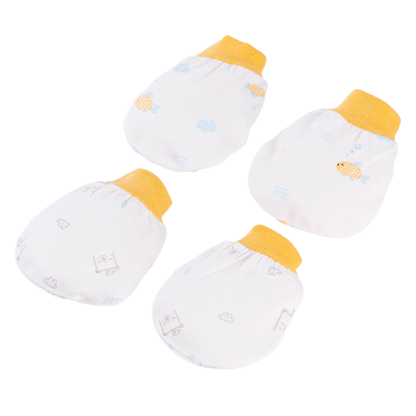 Cặp bao tay sơ sinh bo Animo BA1022068 (NB,Vàng)