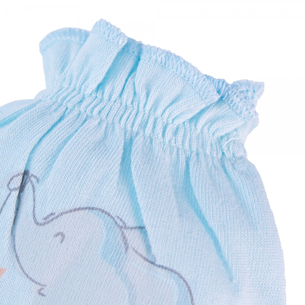 Cặp bao tay sơ sinh thun Animo HN522053 (NB,Xanh ngọc)