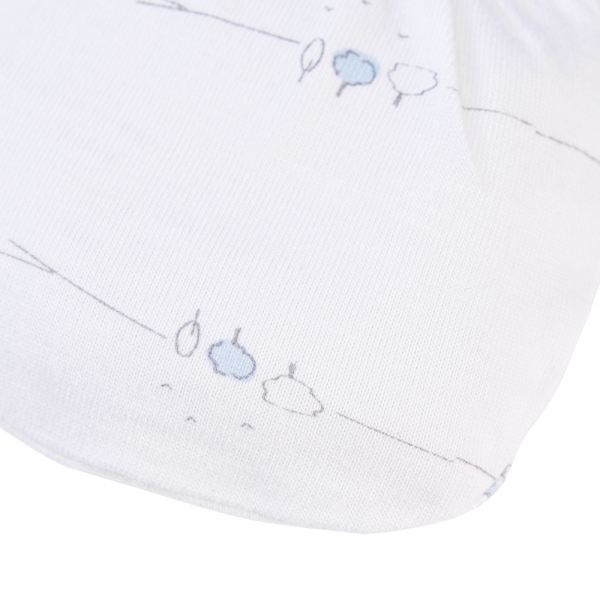 Cặp bao tay sơ sinh thun Animo HN522053 (NB,Xanh ngọc)