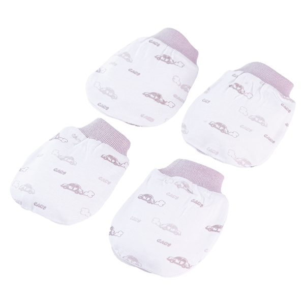 Cặp bao tay sơ sinh bo Animo HN522052 (NB,Xám)