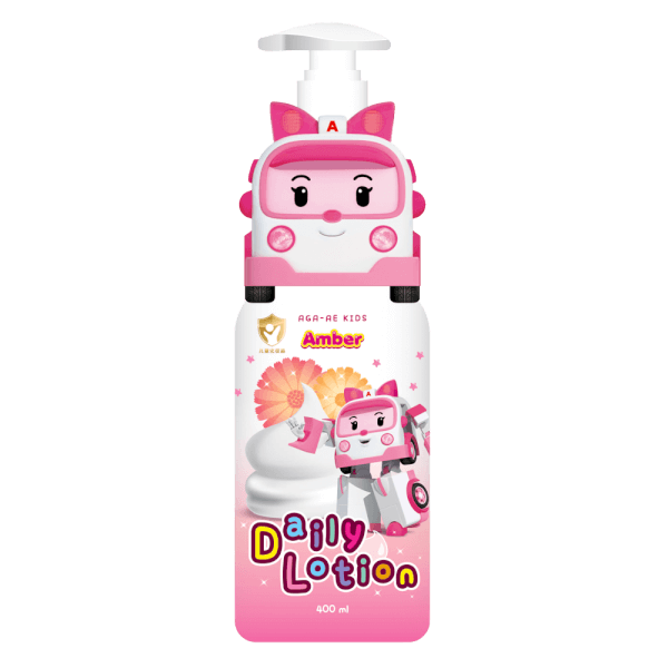 Lotion dưỡng da cho bé Aga-ae 400 ml (hồng)