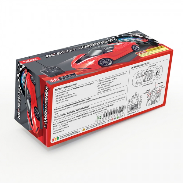 Siêu xe điều khiển từ xa - Lamborghini DK81154