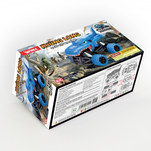 Xe điều khiển khủng long - Quái vật địa hình DK81152