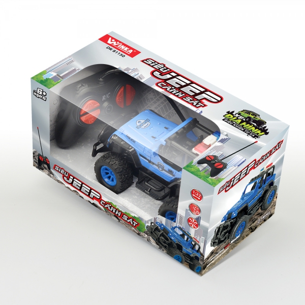 Xe điều khiển siêu Jeep cảnh sát DK81150