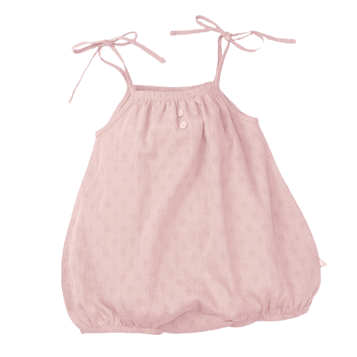 Bodysuit bé gái tam giác Animo TX522018 (0-12M,Hồng)