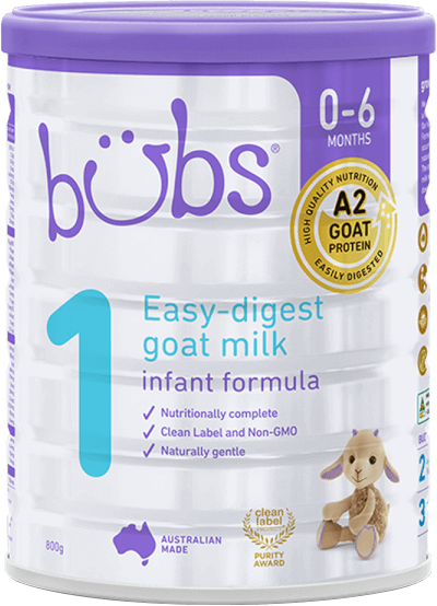Sữa dê Bubs Goat số 1 800g (0-6 tháng)