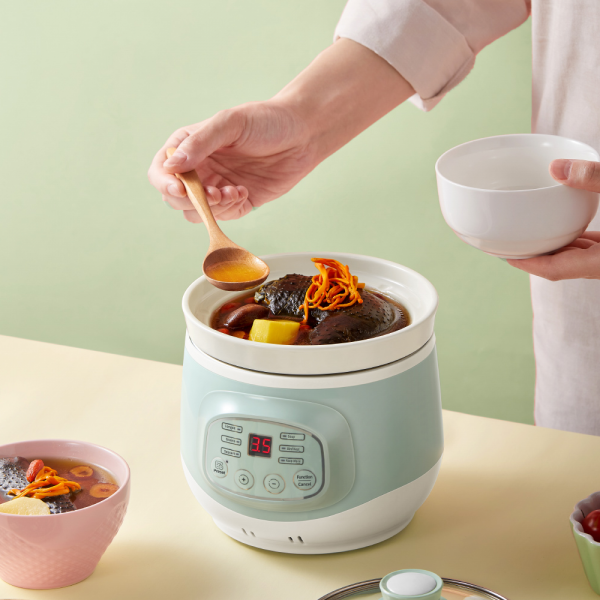 Nồi nấu chậm thông minh Bear 1L (DDG-D10J2, đun trực tiếp)