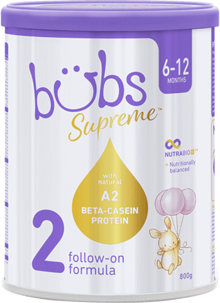 Sữa Bubs Supreme số 2 800g (6-12 tháng)