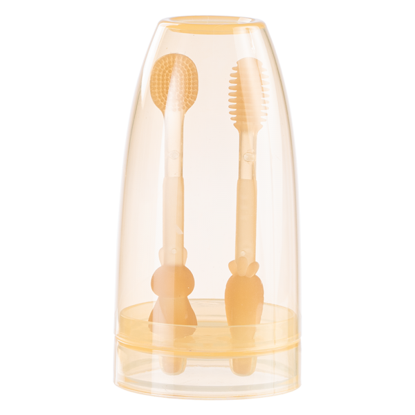 Bàn chải rơ lưỡi silicone Animo (GH-TRle01)