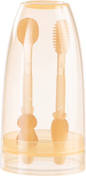 Bàn chải rơ lưỡi silicone Animo (GH-TRle01)