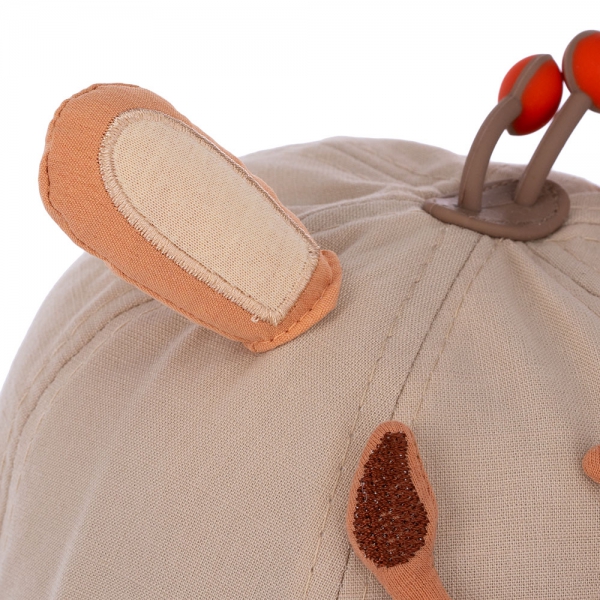 Nón lưỡi trai bé trai Animo A2303_JK019 (49cm,Màu be)