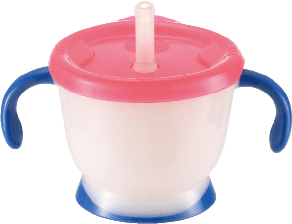 Cốc tập uống 3 giai đoạn Richell 150ml (tay xanh, RC22010)