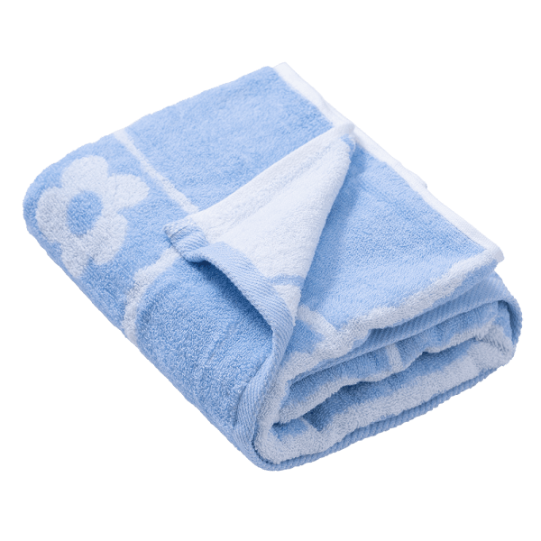 Khăn tắm dệt họa tiết 2 mặt Cotton Animo T2304_HV004 (60x120cm,Xanh nhạt)