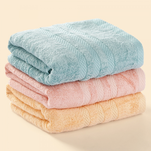 Khăn tắm Sợi tre Animo T2304_HV002 (60x120cm,Vàng)