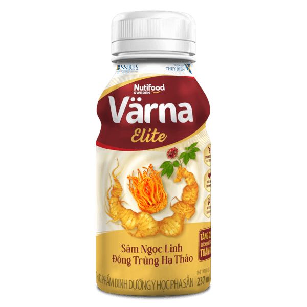Värna Elite Sâm Ngọc Linh Đông Trùng Hạ Thảo chai 237ml