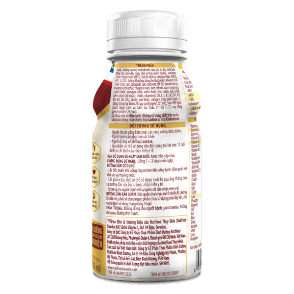 Värna Elite Sâm Ngọc Linh Đông Trùng Hạ Thảo chai 237ml