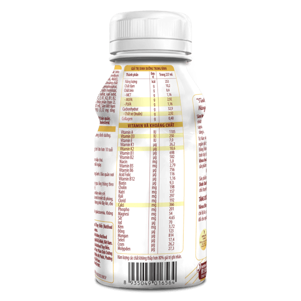 Värna Elite Sâm Ngọc Linh Đông Trùng Hạ Thảo chai 237ml