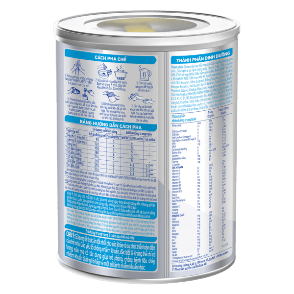 Sản phẩm dinh dưỡng công thức Nestle Nan Expert Pro Lactose Free không chứa lactose 380g (Giao bao bì ngẫu nhiên)