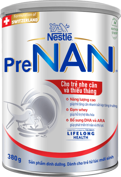 Sản phẩm dinh dưỡng Nestle PRENAN 380g
