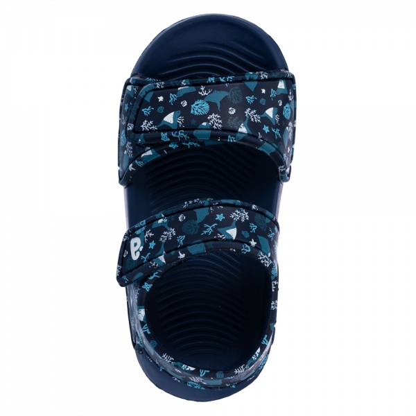 Sandal bé trai Animo A2308_JK005 (19-23,Xanh)