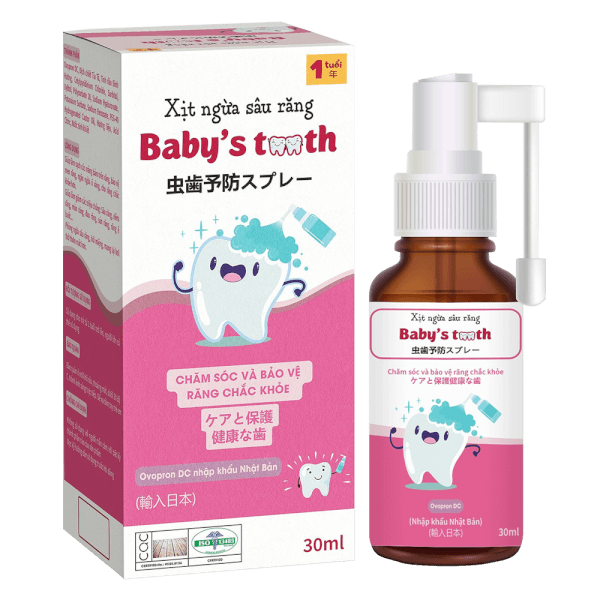 Xịt ngừa sâu răng Baby