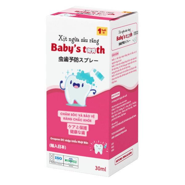 Xịt ngừa sâu răng Baby