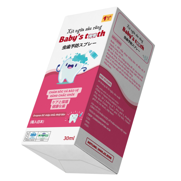 Xịt ngừa sâu răng Baby