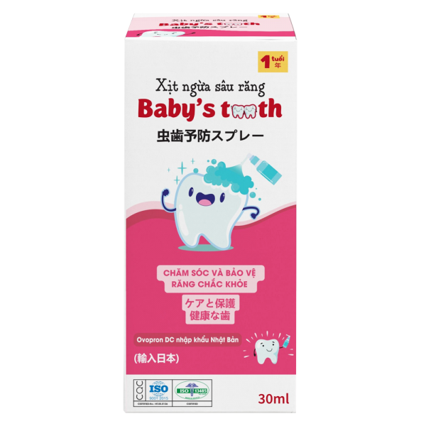 Xịt ngừa sâu răng Baby