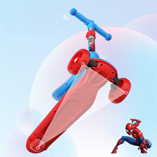 Xe trượt scooter 2in1 có ghế ngồi Spiderman MCZ21002-S1 (Mesuca)