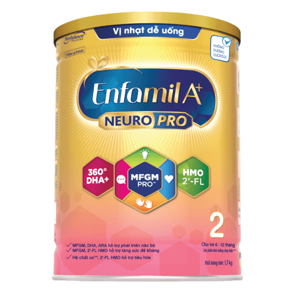 Sữa Enfamil A+ số 2 1700g (6-12 tháng) 2Flex