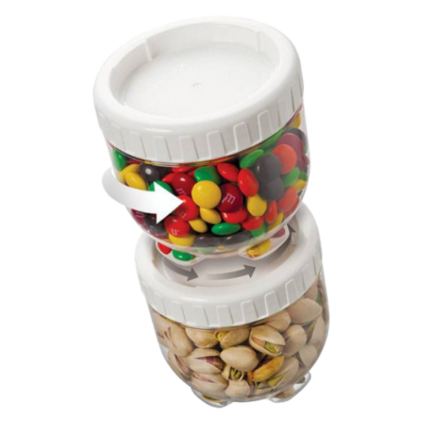 Bộ 3 hộp bảo quản Interlock Lock&Lock (150ml, Màu trắng)