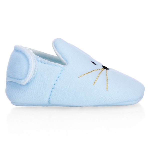 Giày sơ sinh thấp cổ Animo A2307_MN011 (9-11,Xanh)