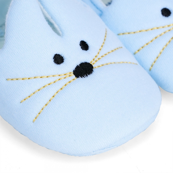 Giày sơ sinh thấp cổ Animo A2307_MN011 (9-11,Xanh)