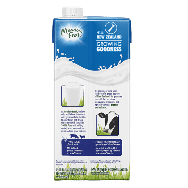 Combo 2 Sữa tươi tiệt trùng Nguyên kem nhãn hiệu Meadow Fresh 1L