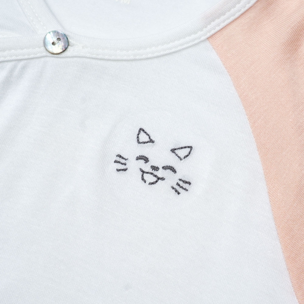 Bộ sơ sinh ngắn vải modal Animo I0122005 (0-24M,Cam)