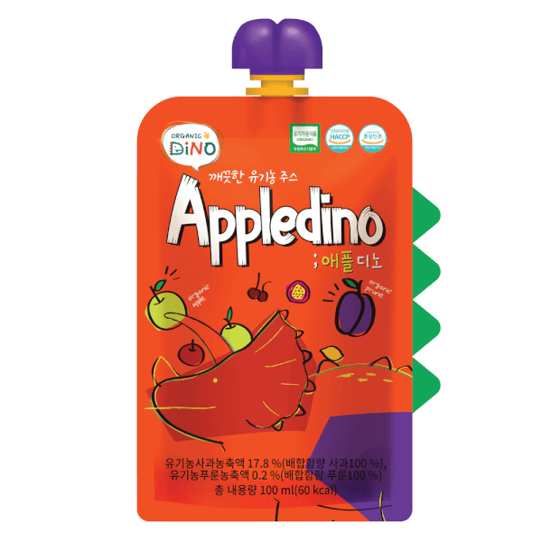Nước ép trái cây hữu cơ sạch Appledino (Clean Organic Juice Appledino)