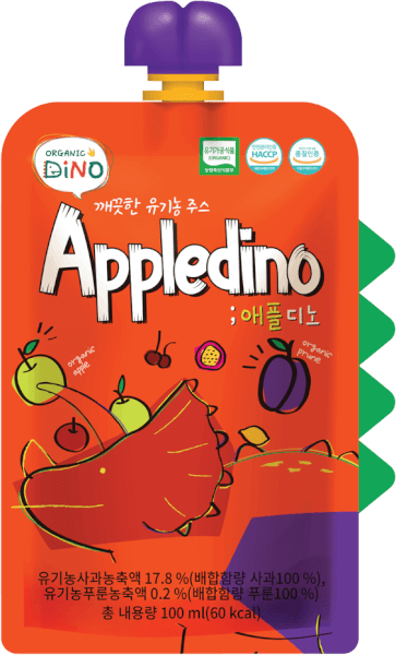 Nước ép trái cây hữu cơ sạch Appledino (Clean Organic Juice Appledino)