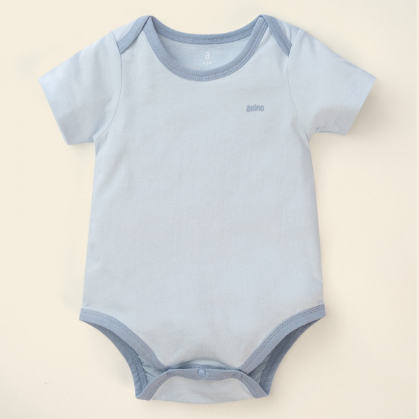 Set 2 body tam giác Animo NB522014 (0-12M,xanh-trắng mũi tên)