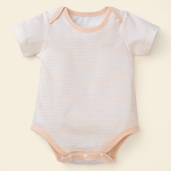 Set 2 body tam giác Animo NB522013 (0-12M,cam-trắng sọc cam)