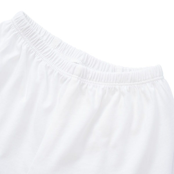 Cặp quần sơ sinh ngắn Animo KV223011 (NB-12M,Kem_Trắng)