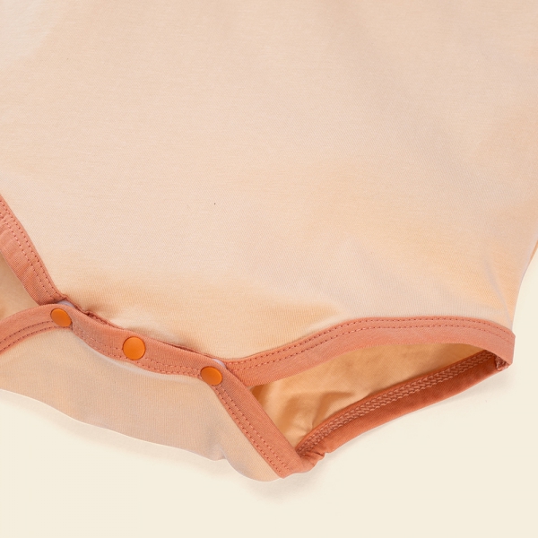 Set Bodysuit tam giác DT Animo KV423007 (0-12M,Cam_Xám họa tiết)